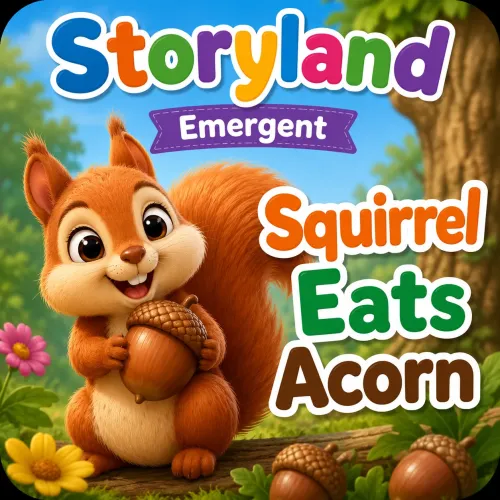 Squirel Eats Acorn