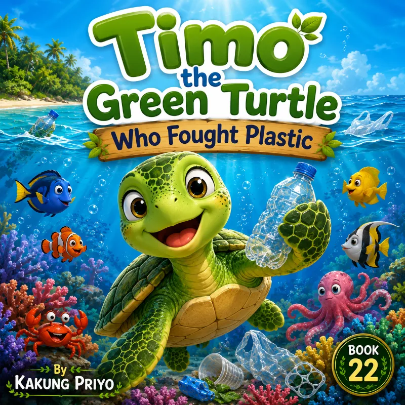 Timo the Green Turtle Who Fought Plastic